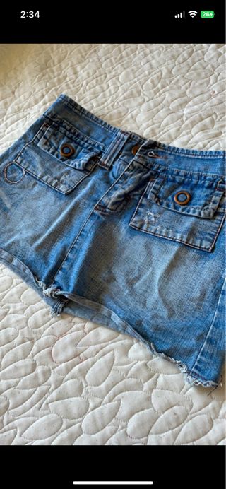 Falda  vaquera corta