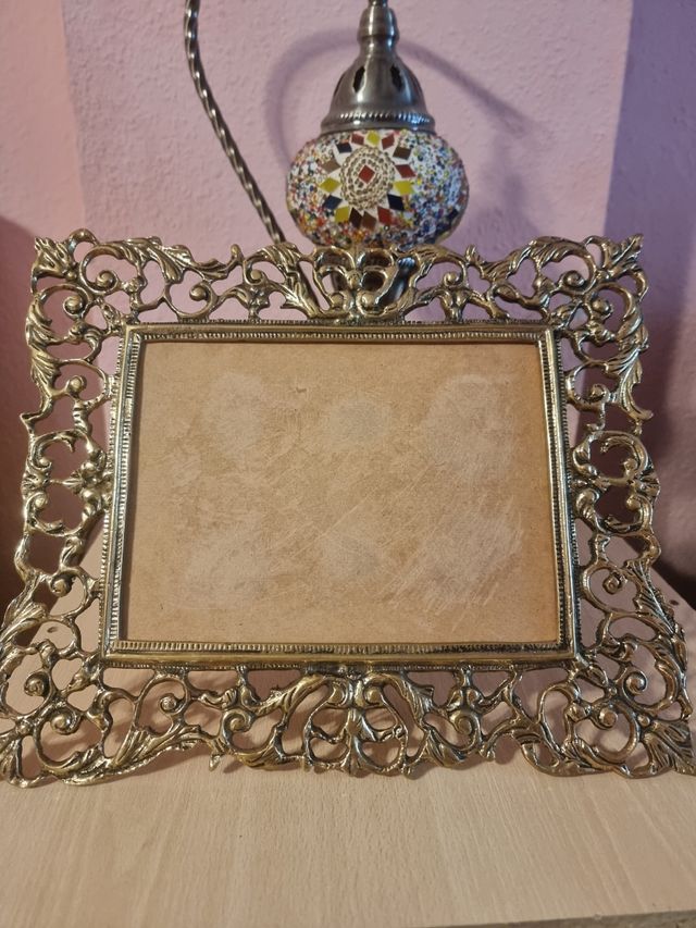 Marco de fotos bronce
