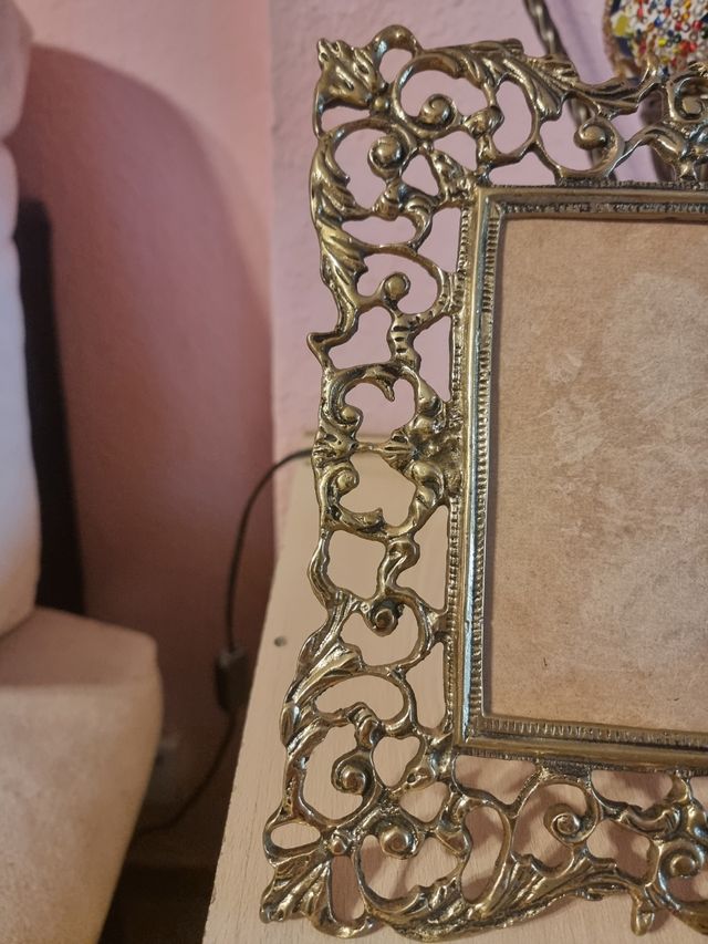 Marco de fotos bronce