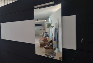 Specchio bagno di Design Scorrevole