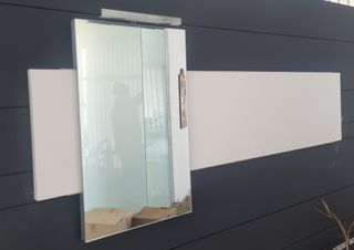 Specchio bagno di Design Scorrevole