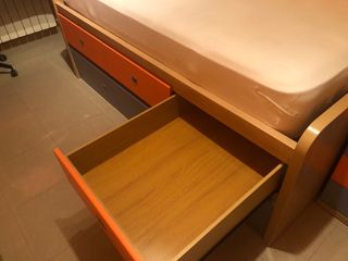 Cama nido con cajones