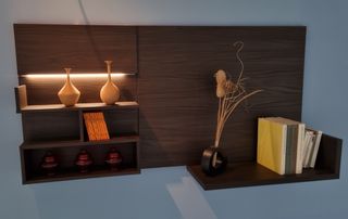 Libreria Design da parete Soggiorno
