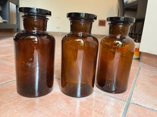 Bottiglia antica da farmacia 