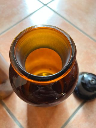 Bottiglia antica da farmacia 
