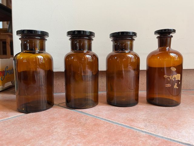 Bottiglia antica da farmacia 500ml