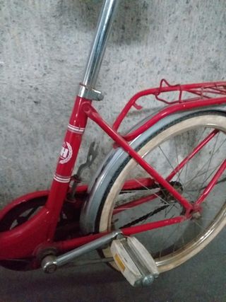 Bicicleta BH plegable años 80