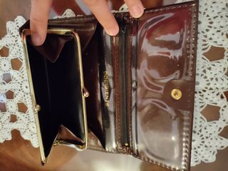 MONEDERO DE SEÑORA EN MARRON