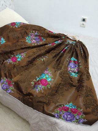 traje fallera siglo 18