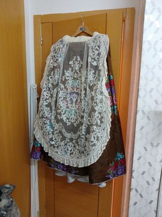 traje fallera siglo 18