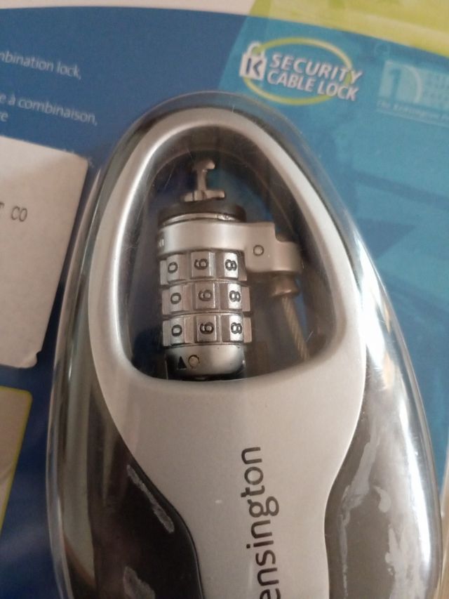 cable de seguridad para ordenador portátil