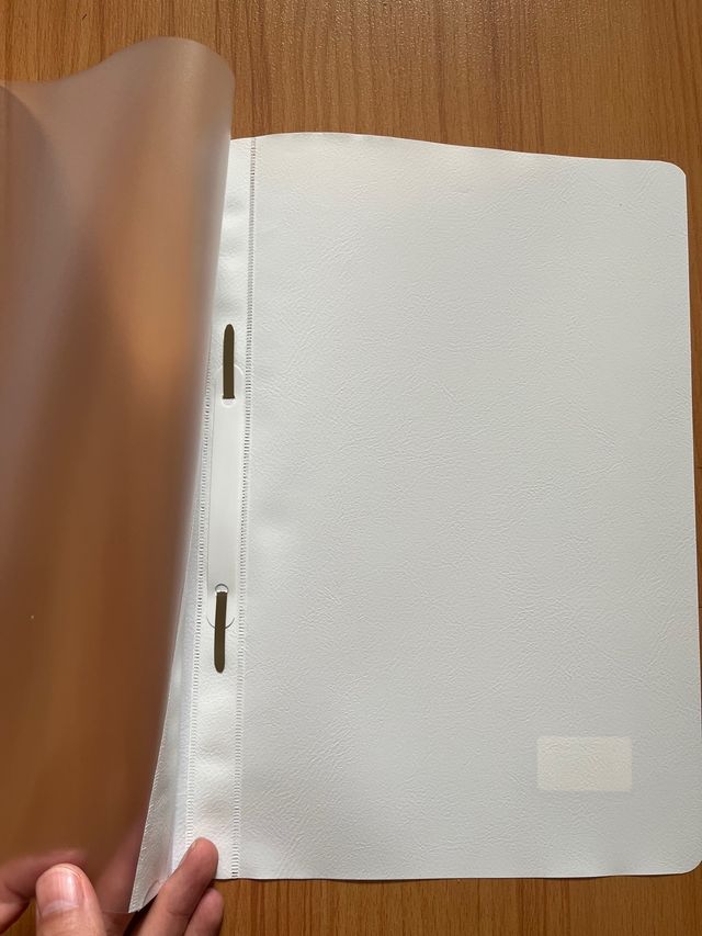 Todas las carpetas encuadernadoras (220). Din A4.