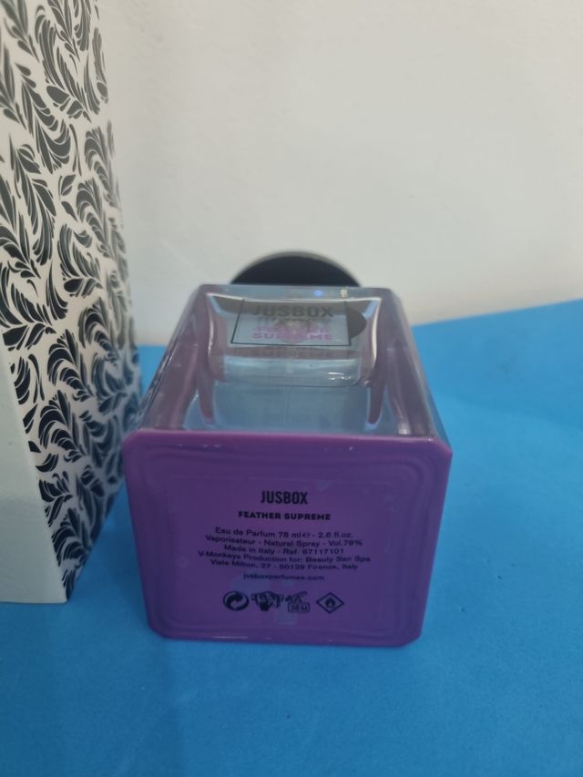 perfume nicho feather supreme de jusbox
