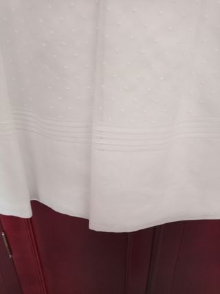 Vestido de comunión con diadema 