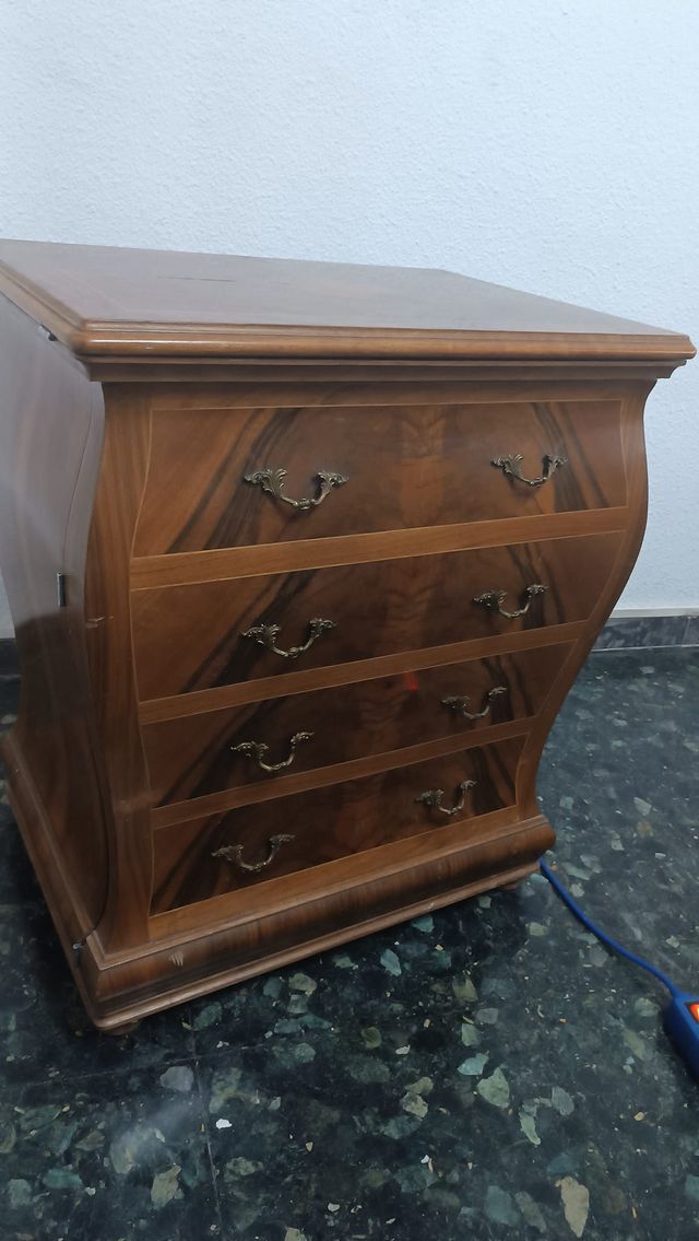 maquina de coser antigua ALFA con mueble Luis XV