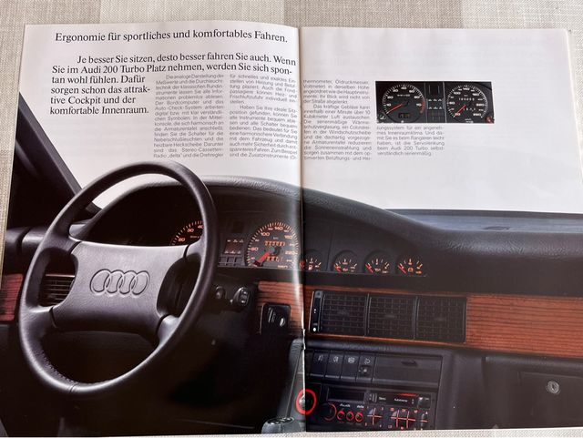 AUDI 200 Quattro Berlina y Avant  (41 páginas)