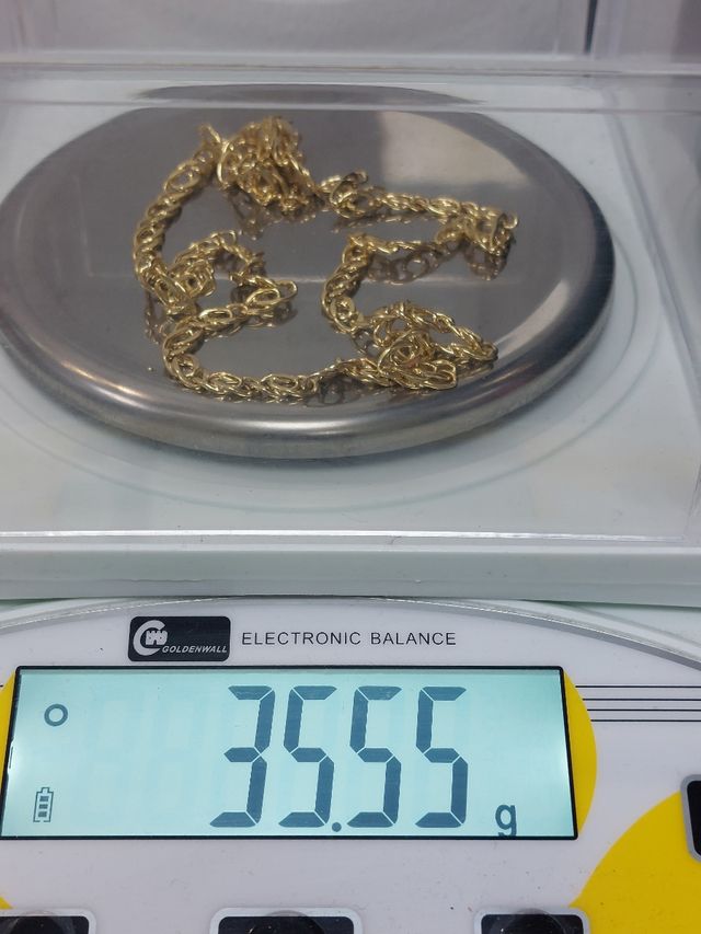 Cadena de oro 18k
