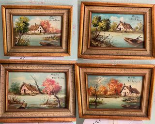 liquidación!! 4 cuadritos y 1 grande H.Silla