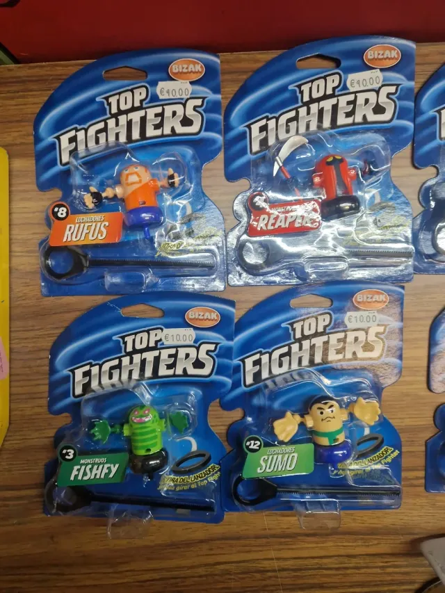 Ring de Arena de Top Fighters y 12 Figuras NUEVO