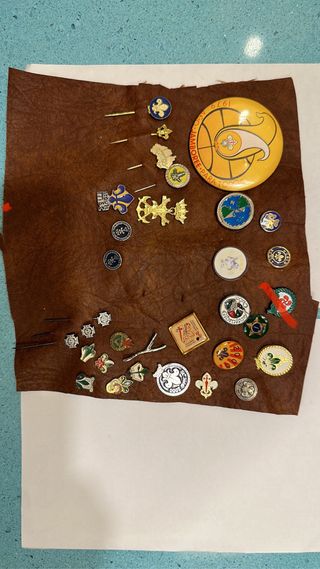 Lote insignias scouts II