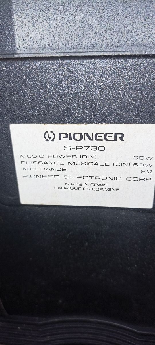 pareja de altavoces Pioneer 