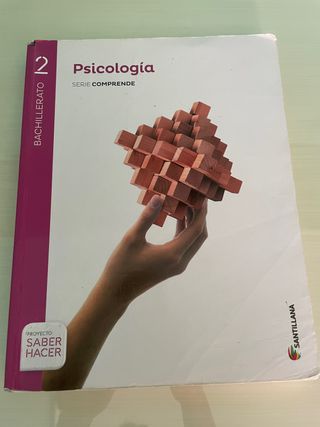 Libro Psicología 2 Bachillerato Santillana