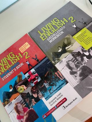 Libros Living English 2 Bachillerato