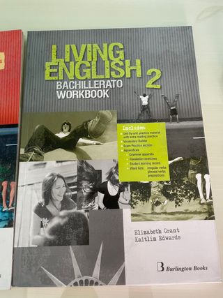 Libros Living English 2 Bachillerato