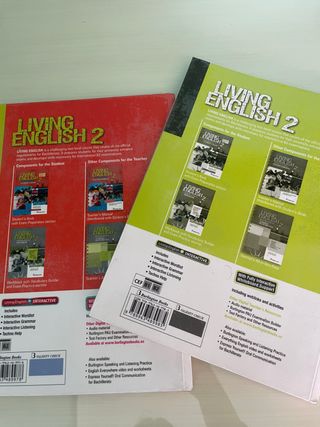 Libros Living English 2 Bachillerato