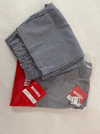 Pantalón cocinero/a cuadros
