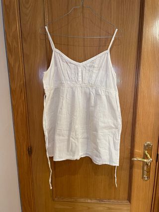 Camisola tirantes blanca de pimkie