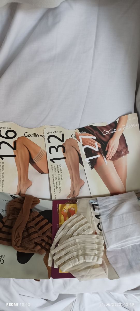 Pack3 Medias con liga verano S de Cecilia de Rafae