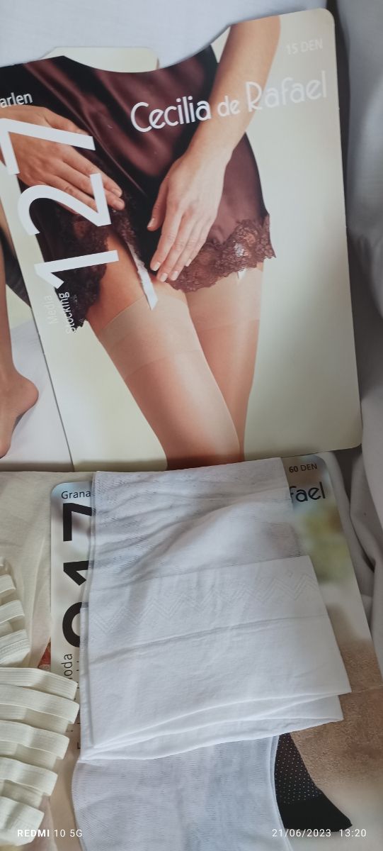 Pack3 Medias con liga verano S de Cecilia de Rafae