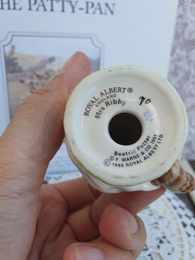 Figurina Beatrix Potter Mrs Ribby