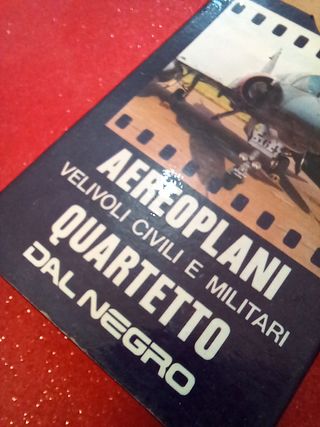 Gioco di carte "Quartetto" - Dal Negro - Aeroplani