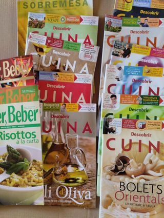 DESCUBRIR CUINA, REVISTAS