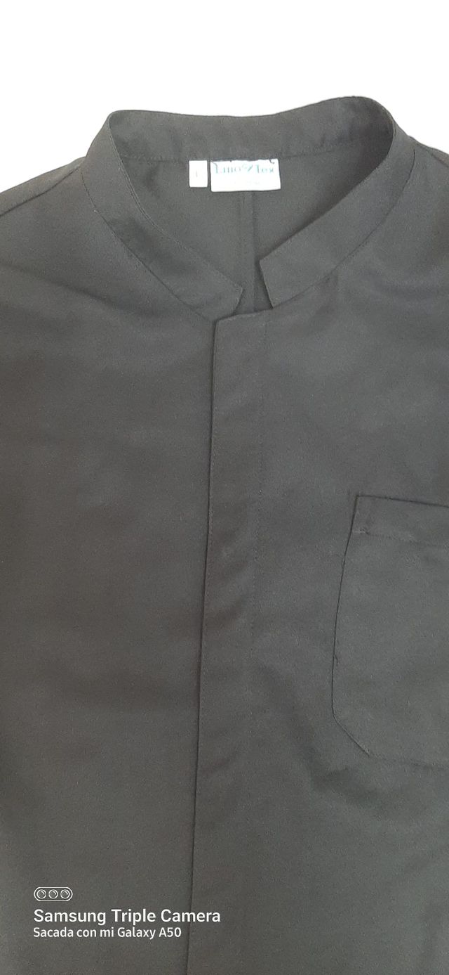 Chaqueta negra de camarero talla L