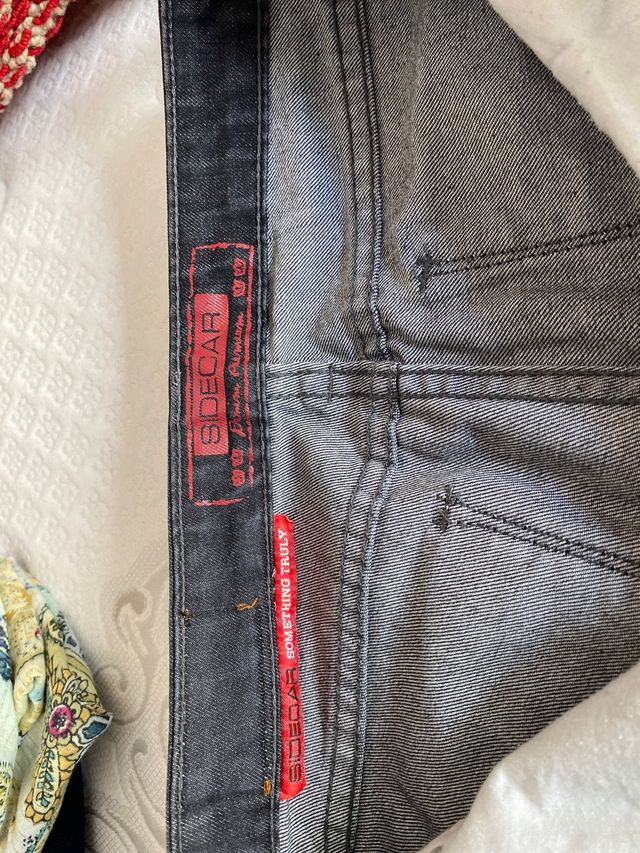 Pantalón de mujer vaquero gris marengo