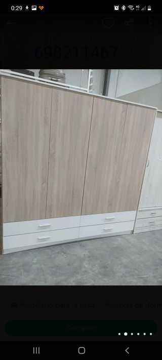 Armarios. De 3 Puirta de 2 Puirta de 4 puirta