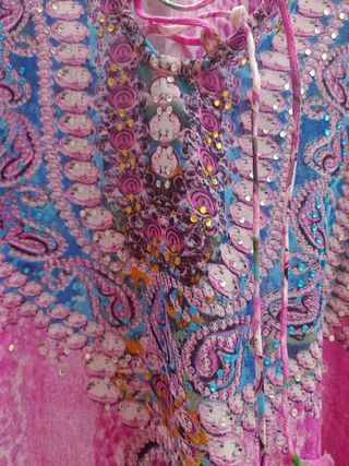 CAMISOLA ROSA. TALLA ÚNICA OVER SIZE
