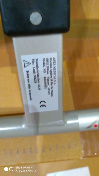 Pedalera para ejercitar las piernas .
