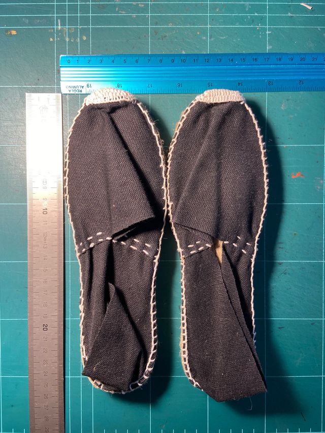 Alpargata clásica a estrenar.