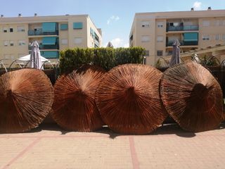 sa hacen sombrillas de brezo esparto mimbre y carr