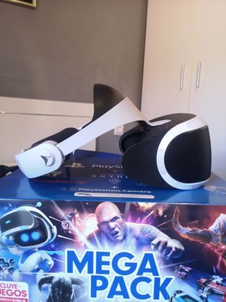 playstation vr + move + cámara + iron man vr 