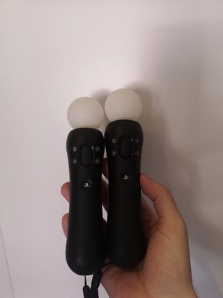 playstation vr + move + cámara + iron man vr 