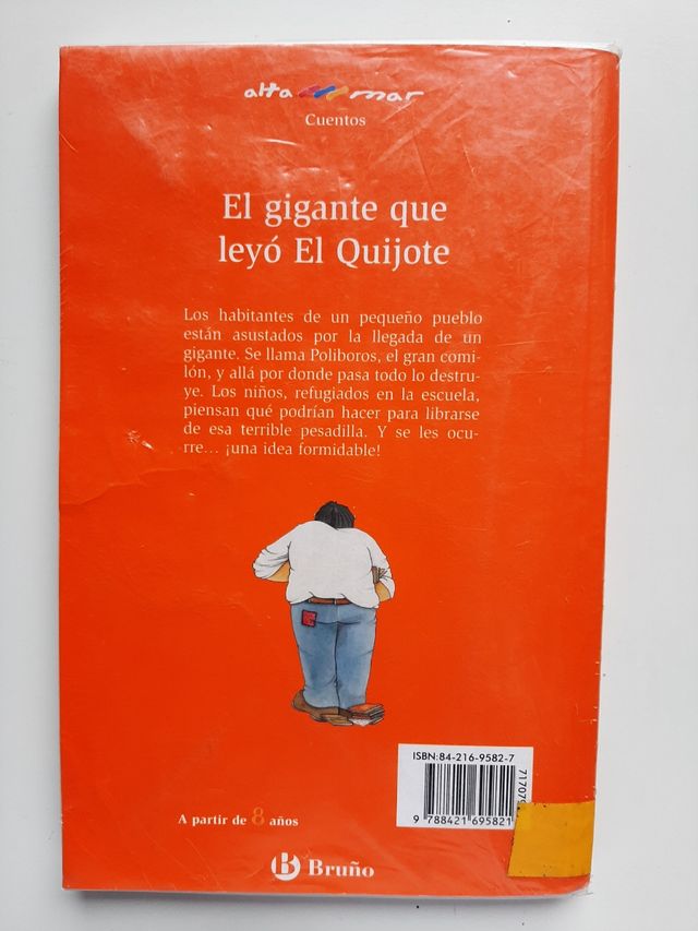 El gigante que leyó El Quijote - Eliacer Cansino 