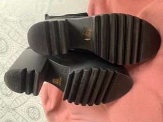 Botines de antelina negro 