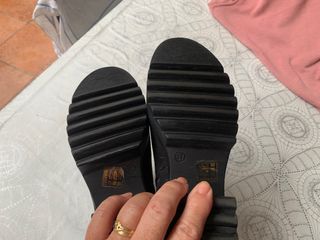 Botines de antelina negro 