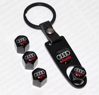 Llavero y tapones Audi