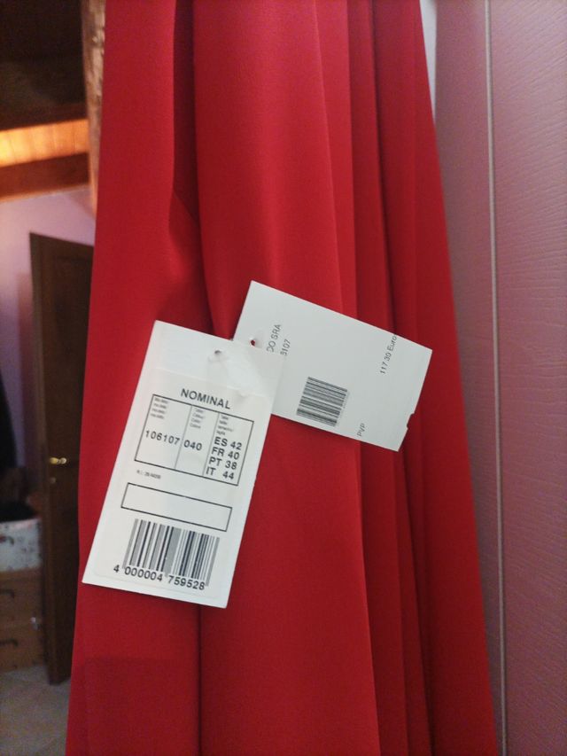 abito Nuovo per cerimonia, serata,  cocktail rosso